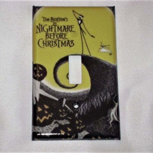 NIGHTMARE BEFORE CHRISTMAS -SINGLE Light Switch - Picture 1 of 1